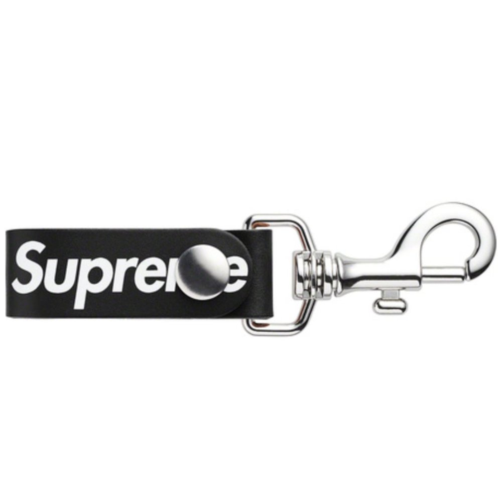 Supreme Leather Key Loop